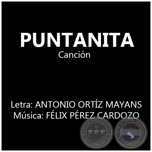 PUNTANITA - Música:  FÉLIX PÉREZ CARDOZO